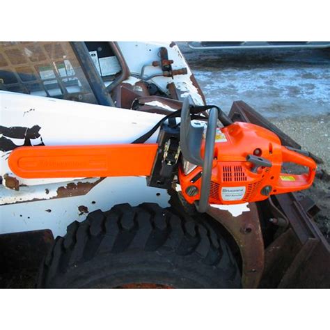 skid steer chains saw|hammerhead skid steer attachments.